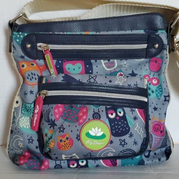 Lily Bloom Bella Night Owl Bag Crossbody Shoulder Handbag Purse WOMEN'S WOMAN'S - Picture 4 of 12
